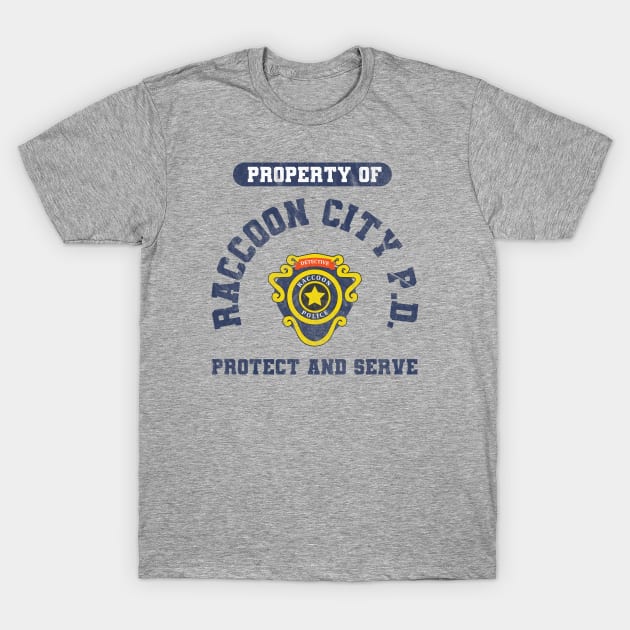 Property of Raccoon City Police Department | Resident Evil T-Shirt by threadbaregaming